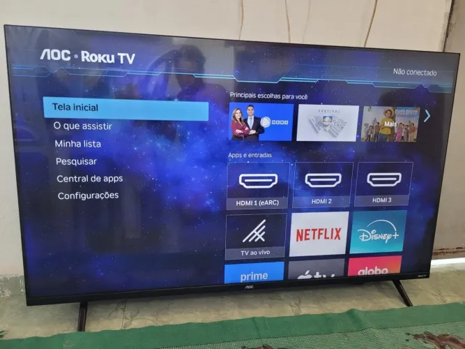 TELÃO SMART 50 POLEGADAS