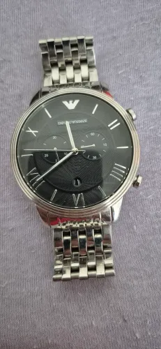 relogio emporio armani classic chronograph ar1617