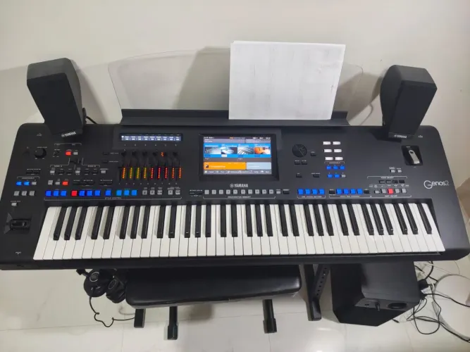 Teclado YAMAHA GENOS 2 Melhor arranjador