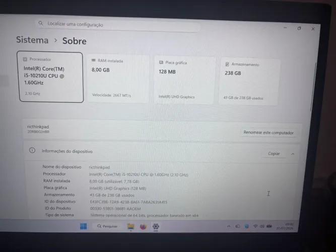 Lenovo Thinkpad E14 