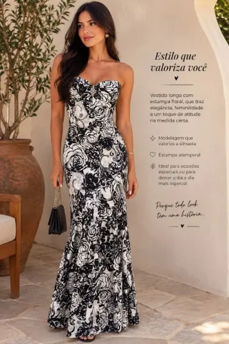 VESTIDO XSCAPE BY JOANNA CHEN