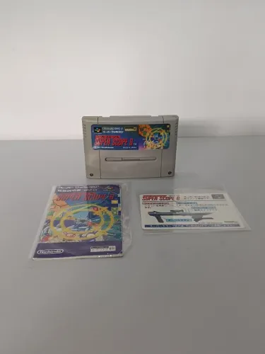 Vendo Cartucho Japonês Super Scope 6 para Console Super Famicom Semi novo 