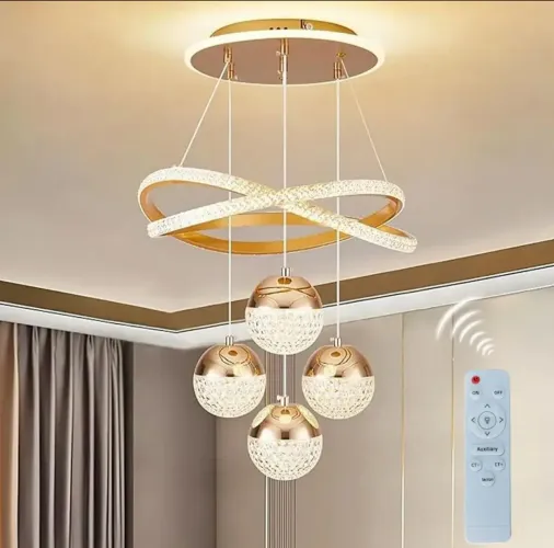 Luminária Led Pendente com controle