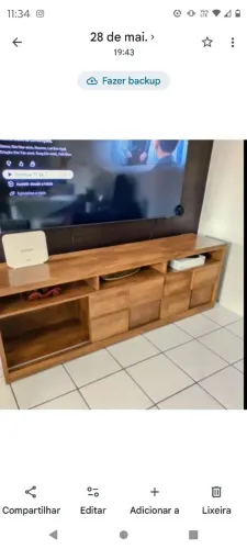 Rack tv 1,80 cm