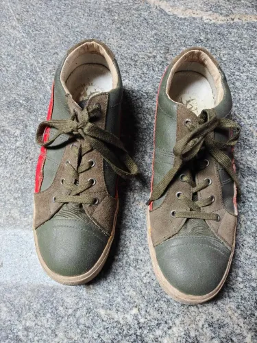 Tênis Casual Diesel Only The Brave Couro Verde - Tamanho 42/43