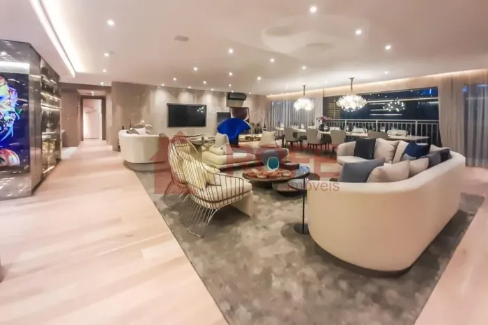 Apartamento com 4 dormitórios à venda, 264 m² por R$ 5.880.000,00 - Moema - São Paulo/SP