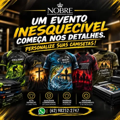 Camisetas Personalizadas para Ciclismo, Igreja, Empresas e Eventos