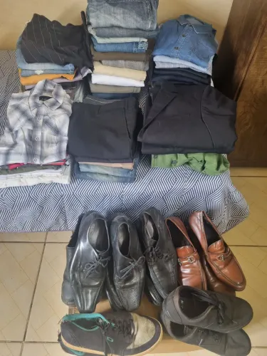 Roupas usadas para BAZAR so masculino 