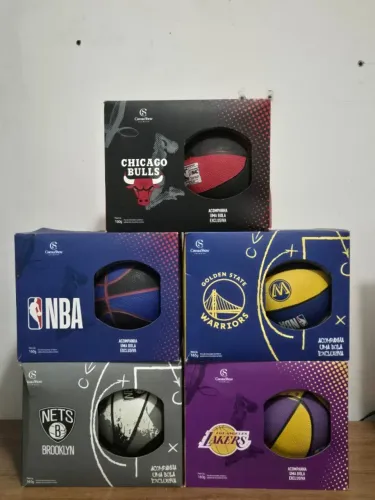 Coleção mini Bolas Nba Cacau Show Original