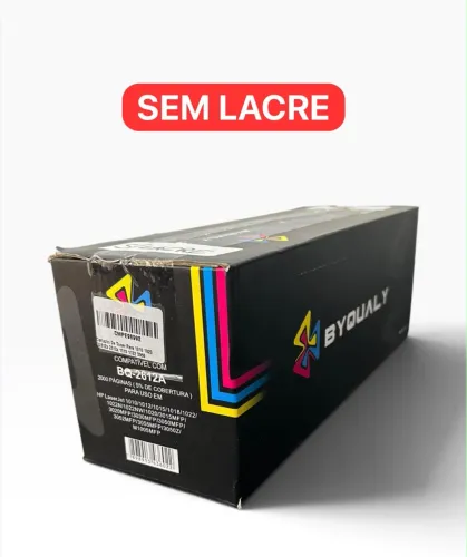 Cartucho De Toner Sem Lacre Compativel HP Q2612A 12A 2612A Q2612