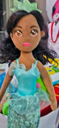 Boneca Sereia de pelúcia Aurora - Sea Sparkles - Tutu Sparkles - 18" Ivy Enchanting