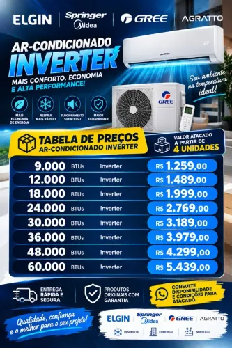 Ar condicionado no atacado