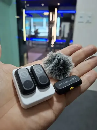 Microfone Lark A1 Hollyland Mini Usb-c Preto