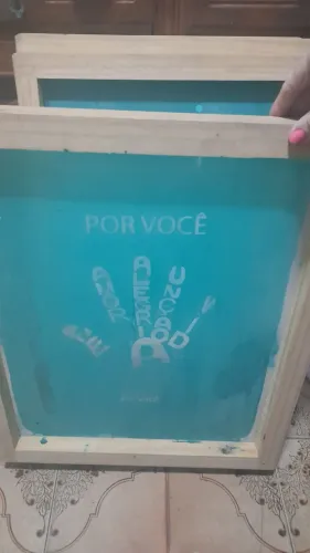 Tela de silk screen 50x60