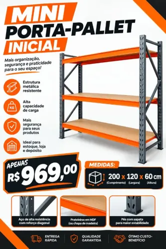 Mine porta palete