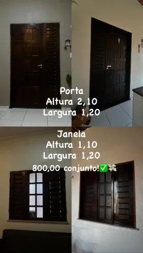 Porta e janela 
