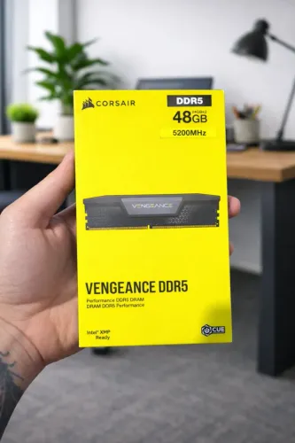 Memoria Ram DDR5 Corsair Vengeance 48gb (2x24gb) Lacrada sem uso, garantia vitalicia 