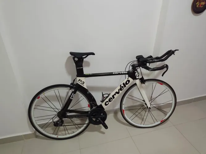 BIKE TT CERVELO P3 2012 (TAM 54) TRIATHLON 