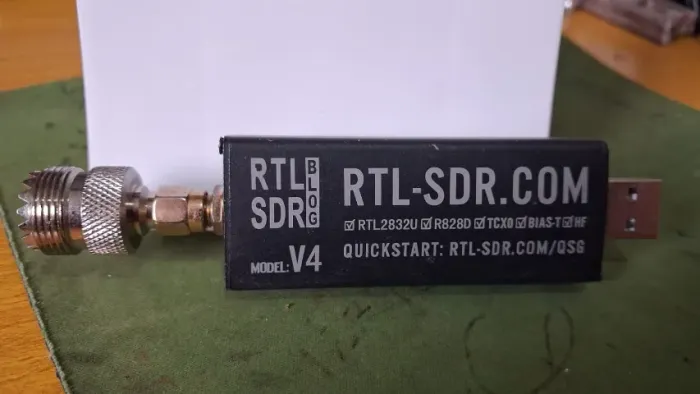 Radio receptor SDR RTL V4 