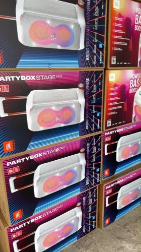 (PROMOÇÃO) JBL PARTYBOX 320 Branca | Lacrada