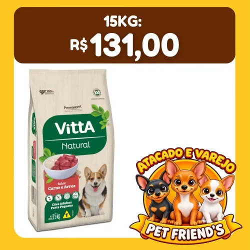Ração vita mega oferta chama via whats