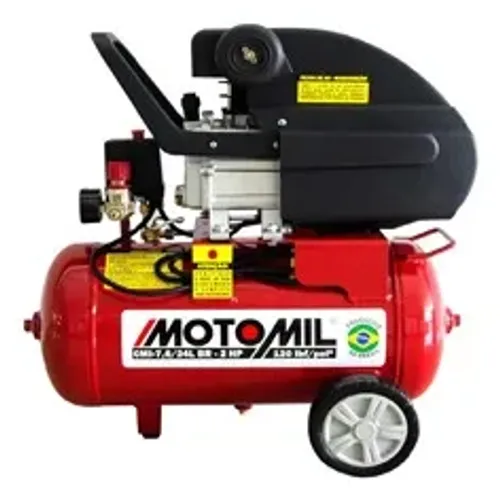 Motocompressor Motomil Cmi 7,6 24lt 2hp