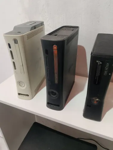 3 Xbox 360 Para Retirada de Peças ou Conserto