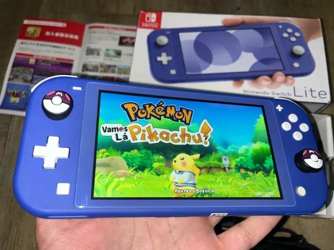 Nintendo Switch Lite Desbloqueado 256gb Completo 