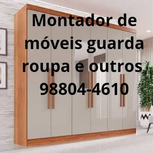 Montador de móveis guarda roupa e outros 