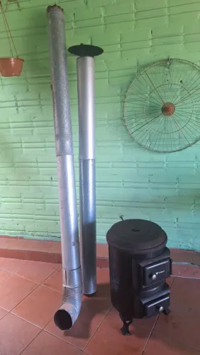 Fogão a lenha venax 1 boca