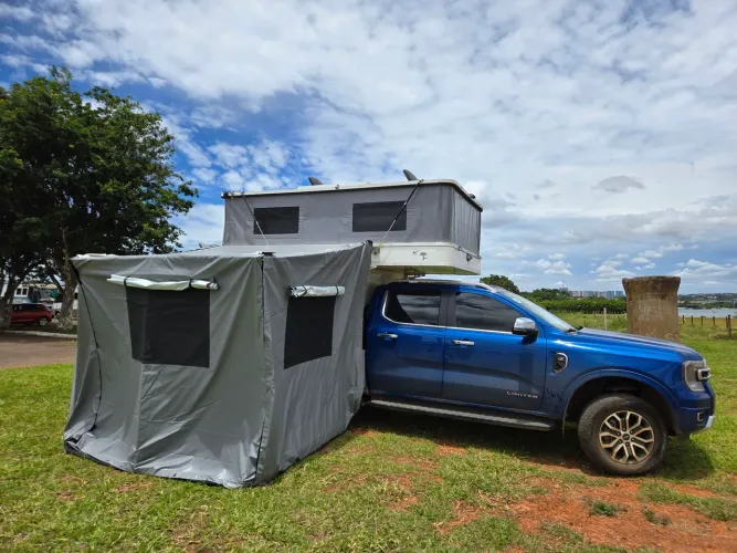Camper Thac POP UP TH200 Completa | Ar 12V | Solar | Banheiro 