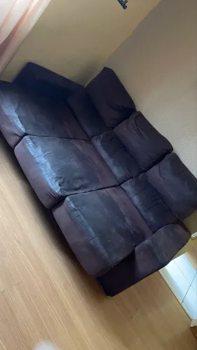 Sofá reclinável retrátil 