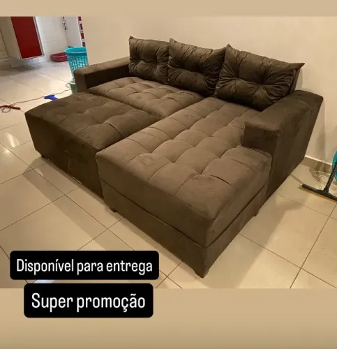 Queima de estoque. Sofá . Com a melhor espuma