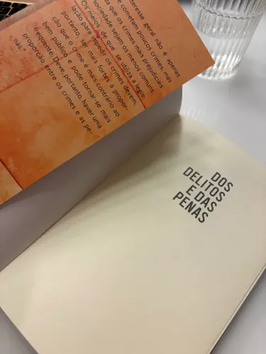 Livro ?Dos delitos e das penas?
