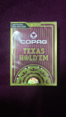 Baralho de cartas COPAG - Edição TEXAS HOLD'EM Lacrado