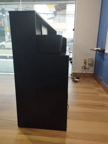 Balcão mdf ripado 