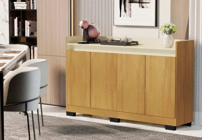 Aparador Buffet Real 4 Portas