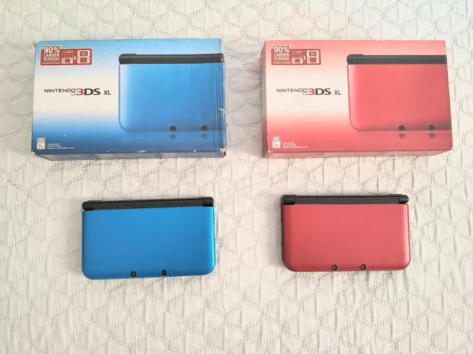 Nintendo 3DS XL Metallic Blue AZUL Desbloqueado