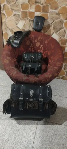 BOLAS DE COURO P MOTOS CUSTON (universal)