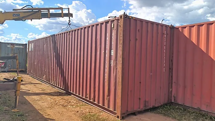 Contêiner marítimo de 20 e 40 pés