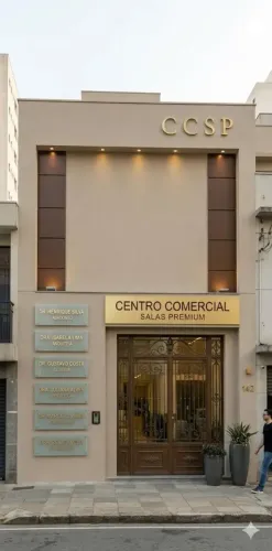 Salas comerciais de luxo