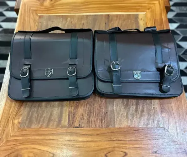 Kit Alforge Forza Moto Marrom Executiva 10 L