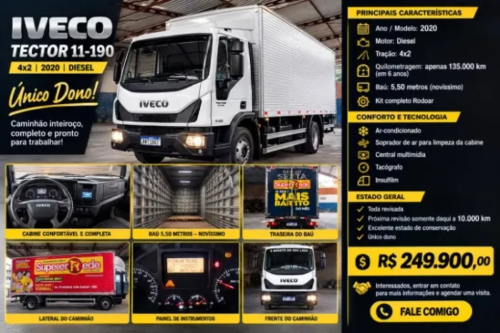 Caminhão Iveco Tector
