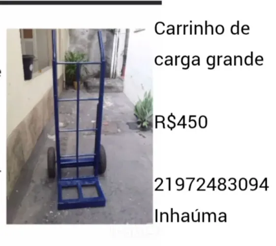 Carrinho de carga grande