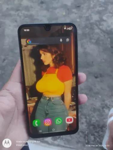 Samsung a17 5G 128GB $(800) novo vai na caixa e o carregador original dele!