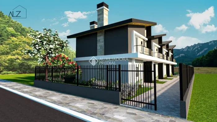 Condomínio Exclusivo com 4 Casas Geminadas em Gramado