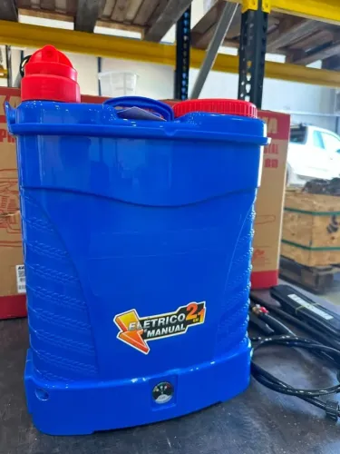 Pulverizador Costal 20L Kawashima 2 em 1 PEM P20 A Bateria e Manual