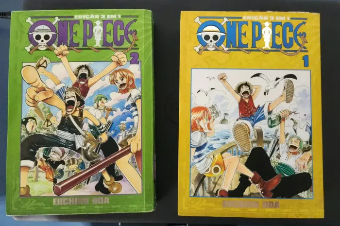 Mangás One Piece 3 em 1