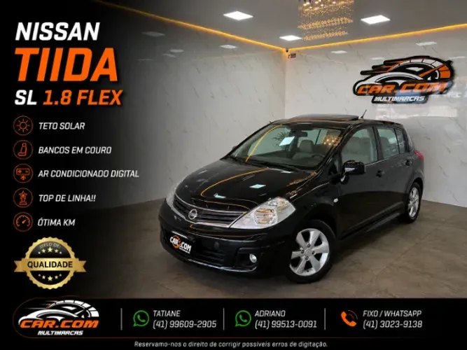 Nissan Tiida SL 1.8/1.8 Flex 16V Aut. 2012