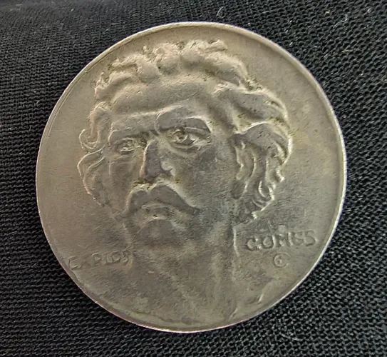 Moeda Brasil 300 Réis 1936 Carlos Gomes